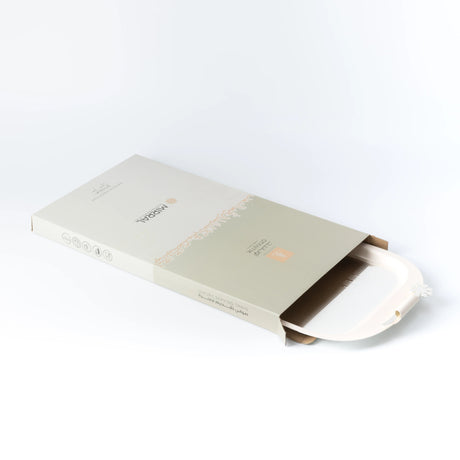 Otantik Mirral Premium Stainless Steel Serving Tray – White with Silver Detailing (53×31 cm) - Al Kabayel Discount CentreOtantik Mirral Premium Stainless Steel Serving Tray – White with Silver Detailing (53×31 cm)Serving TraysOTANTIKAl Kabayel Discount Centre