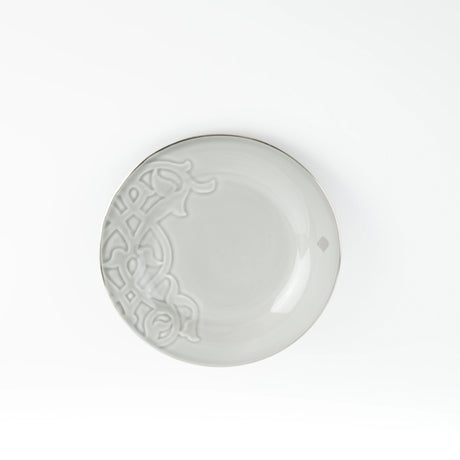 Otantik Naqsh 18pcs Porcelain Dinner Set Includes 10.5" Plate 6pcs+ 7.5" Plate 6pcs+4.75" Bowl 6pcs, Grey/Silver - ET2993 - Al Kabayel Discount CentreOtantik Naqsh 18pcs Porcelain Dinner Set Includes 10.5" Plate 6pcs+ 7.5" Plate 6pcs+4.75" Bowl 6pcs, Grey/Silver - ET2993Dinnerware SetsOTANTIKAl Kabayel Discount Centre