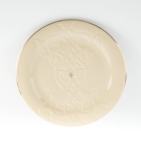 Otantik Naqsh 18pcs Porcelain Dinner Set Includes 10.5" Plate 6pcs+ 7.5" Plate 6pcs+4.75" Bowl 6pcs, Ivory/Gold - ET2992 - Al Kabayel Discount CentreOtantik Naqsh 18pcs Porcelain Dinner Set Includes 10.5" Plate 6pcs+ 7.5" Plate 6pcs+4.75" Bowl 6pcs, Ivory/Gold - ET2992Dinnerware SetsOTANTIKAl Kabayel Discount Centre