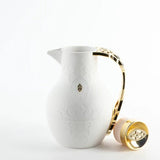 Otantik Naqsh One Vacuum Flask 1 Liter for Tea and Coffee – White & Gold - Al Kabayel Discount CentreOtantik Naqsh One Vacuum Flask 1 Liter for Tea and Coffee – White & GoldThermosOTANTIKAl Kabayel Discount Centre