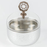 Otantik Nourhan 19 - Piece Arabic Tea And Coffee Set - Matte Silver 150CC - Al Kabayel Discount CentreOtantik Nourhan 19 - Piece Arabic Tea And Coffee Set - Matte Silver 150CCTea/Coffee SetsOTANTIKAl Kabayel Discount Centre