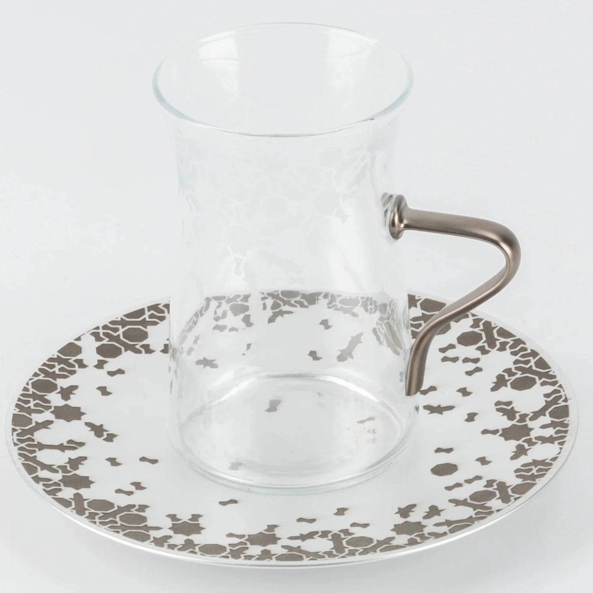 Otantik Nourhan 19 - Piece Arabic Tea And Coffee Set - Matte Silver 150CC - Al Kabayel Discount CentreOtantik Nourhan 19 - Piece Arabic Tea And Coffee Set - Matte Silver 150CCTea/Coffee SetsOTANTIKAl Kabayel Discount Centre