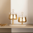 Otantik Nourhan Luxury Gold Nuts Serving Set with Glass Domes & Marble Tray - 2 Bowls - Al Kabayel Discount CentreOtantik Nourhan Luxury Gold Nuts Serving Set with Glass Domes & Marble Tray - 2 BowlsBowlsOTANTIKAl Kabayel Discount Centre