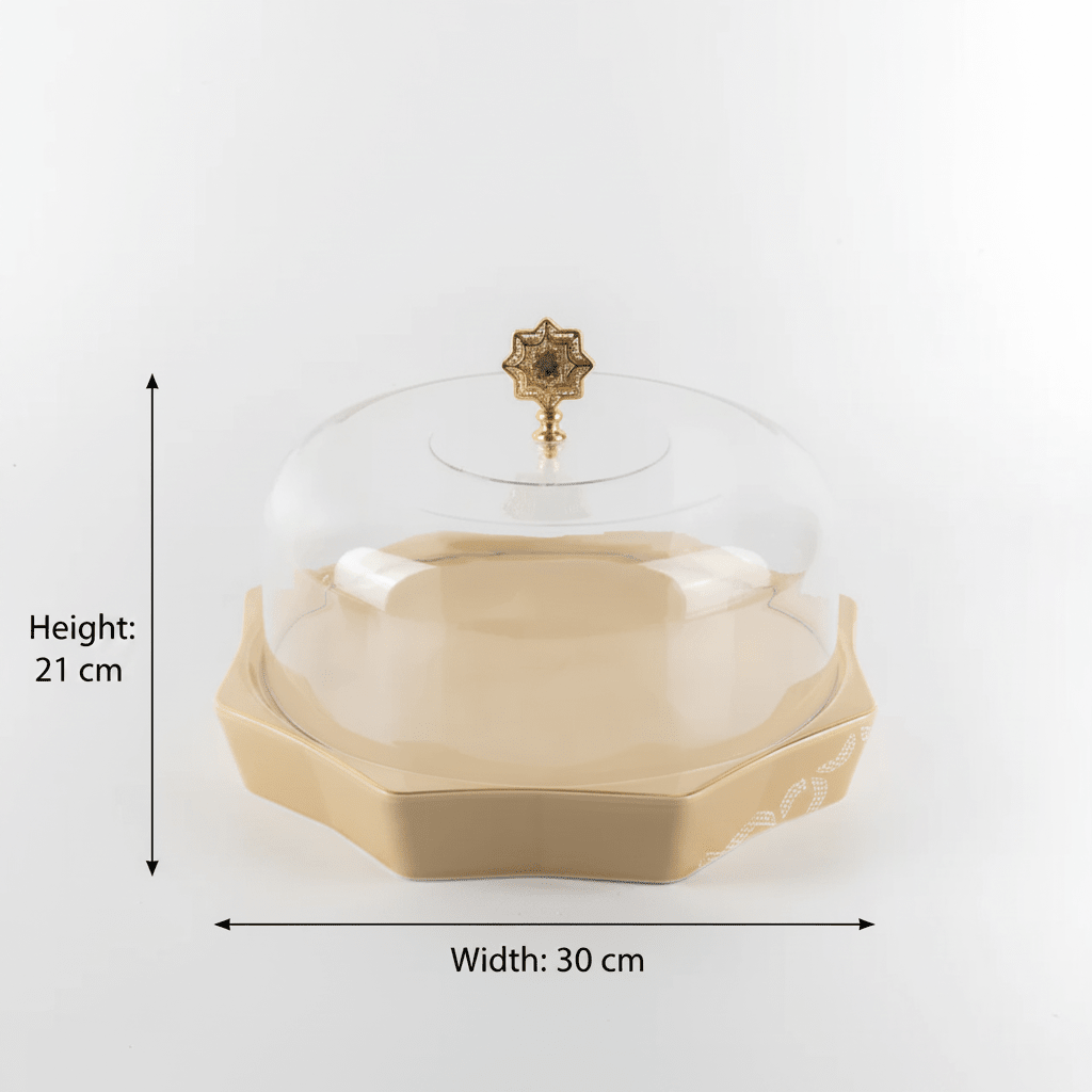 Otantik Octara - Cake Serving Set (9-Pc) - Ivory & Gold - Al Kabayel Discount CentreOtantik Octara - Cake Serving Set (9-Pc) - Ivory & GoldServing TraysOTANTIKAl Kabayel Discount Centre
