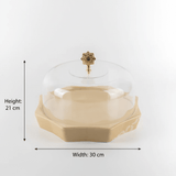 Otantik Octara - Cake Serving Set (9-Pc) - Ivory & Gold - Al Kabayel Discount CentreOtantik Octara - Cake Serving Set (9-Pc) - Ivory & GoldServing TraysOTANTIKAl Kabayel Discount Centre