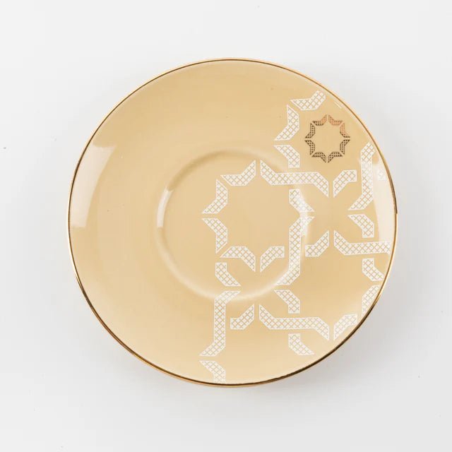Otantik Octara - Cappuccino Set (12-Pc) - Ivory & Gold - 240ml - Al Kabayel Discount CentreOtantik Octara - Cappuccino Set (12-Pc) - Ivory & Gold - 240mlTea SetsOTANTIKAl Kabayel Discount Centre