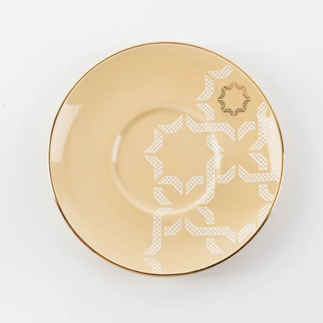 Otantik Octara - Cappuccino Set (12-Pc) - Ivory & Gold - 240ml - Al Kabayel Discount CentreOtantik Octara - Cappuccino Set (12-Pc) - Ivory & Gold - 240mlTea SetsOTANTIKAl Kabayel Discount Centre
