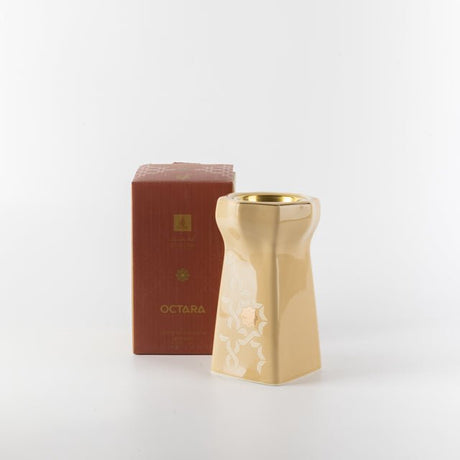 Otantik Octara - Incense Burner - Ivory & Gold 6"*3.5" - Al Kabayel Discount CentreOtantik Octara - Incense Burner - Ivory & Gold 6"*3.5"Incense BurnerOTANTIKAl Kabayel Discount Centre