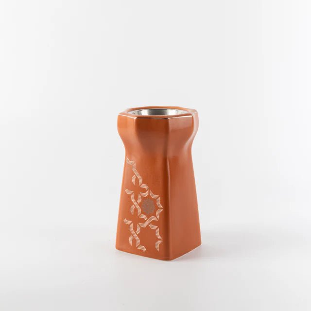 Otantik Octara - Incense Burner - Orange & Silver 6"*3.5" - Al Kabayel Discount CentreOtantik Octara - Incense Burner - Orange & Silver 6"*3.5"Incense BurnerOTANTIKAl Kabayel Discount Centre