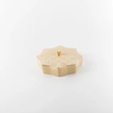 Otantik Octara - Medium Decorative Canister - Porcelain - Ivory & Gold - 7"*2" - Al Kabayel Discount CentreOtantik Octara - Medium Decorative Canister - Porcelain - Ivory & Gold - 7"*2"Jars & Food SaversOTANTIKAl Kabayel Discount Centre
