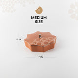 Otantik Octara - Medium Decorative Canister - Porcelain - Orange & Silver - 7"*2" - Al Kabayel Discount CentreOtantik Octara - Medium Decorative Canister - Porcelain - Orange & Silver - 7"*2"Jars & Food SaversOTANTIKAl Kabayel Discount Centre