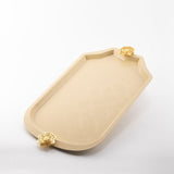 Otantik Octara - Stainless Steel Serving Tray - Ivory & Gold 19"12" - Al Kabayel Discount CentreOtantik Octara - Stainless Steel Serving Tray - Ivory & Gold 19"12"Serving TraysOTANTIKAl Kabayel Discount Centre