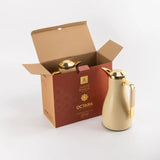 Otantik Octara - Vacuum Flask / Thermos (Set of 2)- Ivory & Gold - Al Kabayel Discount CentreOtantik Octara - Vacuum Flask / Thermos (Set of 2)- Ivory & GoldThermosOTANTIKAl Kabayel Discount Centre
