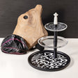 Otantik Sidrah - 3 Tier Cake Stand - Midnight Silver 32cm - Al Kabayel Discount CentreOtantik Sidrah - 3 Tier Cake Stand - Midnight Silver 32cmServing TraysOTANTIKAl Kabayel Discount Centre