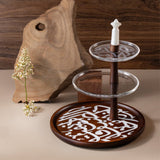 Otantik Sidrah - 3 Tier Cake Stand - Walnut Gold 32cm - Al Kabayel Discount CentreOtantik Sidrah - 3 Tier Cake Stand - Walnut Gold 32cmServing TraysOTANTIKAl Kabayel Discount Centre