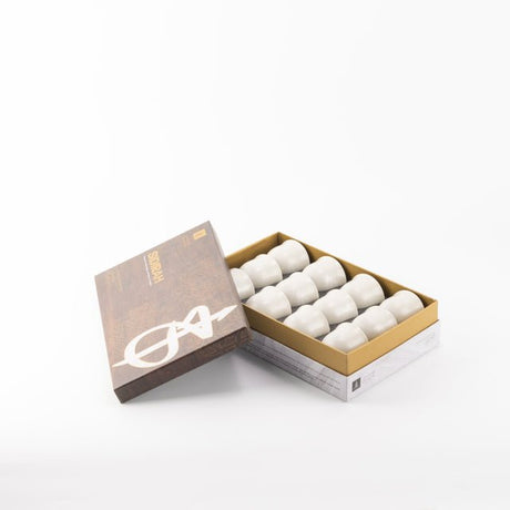 Otantik Sidrah - Arabic Coffee Cups Set (12-Pc) - Walnut Gold - 80ml - Al Kabayel Discount CentreOtantik Sidrah - Arabic Coffee Cups Set (12-Pc) - Walnut Gold - 80mlTea SetsOTANTIKAl Kabayel Discount Centre