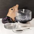 Otantik Sidrah - Cake Serving Set (9-Pc) - Midnight Silver 30*20cm - Al Kabayel Discount CentreOtantik Sidrah - Cake Serving Set (9-Pc) - Midnight Silver 30*20cmServing TraysOTANTIKAl Kabayel Discount Centre