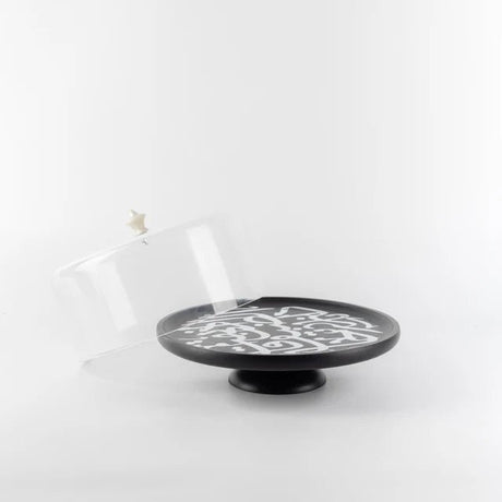 Otantik Sidrah - Cake Serving Set (9-Pc) - Midnight Silver 30*20cm - Al Kabayel Discount CentreOtantik Sidrah - Cake Serving Set (9-Pc) - Midnight Silver 30*20cmServing TraysOTANTIKAl Kabayel Discount Centre