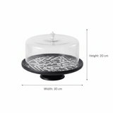 Otantik Sidrah - Cake Serving Set (9-Pc) - Midnight Silver 30*20cm - Al Kabayel Discount CentreOtantik Sidrah - Cake Serving Set (9-Pc) - Midnight Silver 30*20cmServing TraysOTANTIKAl Kabayel Discount Centre