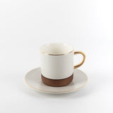Otantik Sidrah - Cappuccino Set (12-Pc) - Walnut Gold - 240ml - Al Kabayel Discount CentreOtantik Sidrah - Cappuccino Set (12-Pc) - Walnut Gold - 240mlTea SetsOTANTIKAl Kabayel Discount Centre