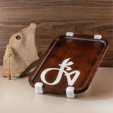Otantik Sidrah - Stainless Steel Serving Tray - Walnut Gold 54*34 cm - Al Kabayel Discount CentreOtantik Sidrah - Stainless Steel Serving Tray - Walnut Gold 54*34 cmServing TraysOTANTIKAl Kabayel Discount Centre