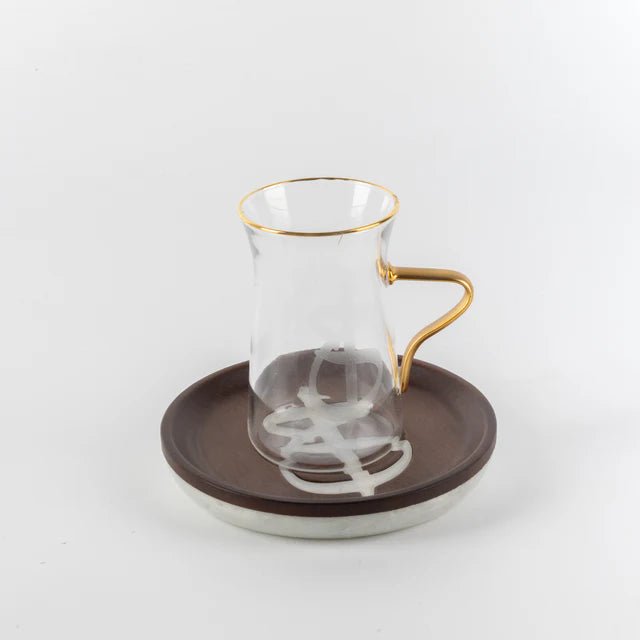Otantik Sidrah - Tea Set (18-Pc) - Walnut Gold - Al Kabayel Discount CentreOtantik Sidrah - Tea Set (18-Pc) - Walnut GoldTea SetsOTANTIKAl Kabayel Discount Centre