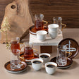 Otantik Sidrah - Tea Set (18-Pc) - Walnut Gold - Al Kabayel Discount CentreOtantik Sidrah - Tea Set (18-Pc) - Walnut GoldTea SetsOTANTIKAl Kabayel Discount Centre