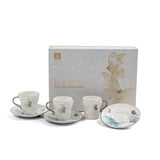 Otantik Veloura ET3067 12 - Piece Turkish Cup & Saucer Set – Blue & Silver Floral Porcelain - Al Kabayel Discount CentreOtantik Veloura ET3067 12 - Piece Turkish Cup & Saucer Set – Blue & Silver Floral PorcelainTea/Coffee PotsOTANTIKAl Kabayel Discount Centre