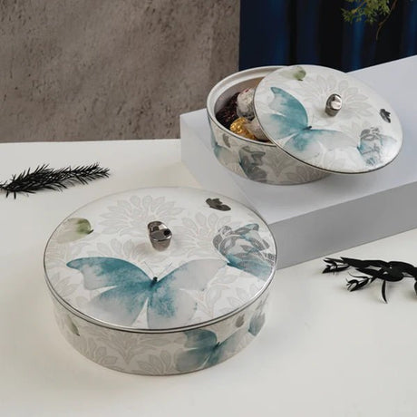 Otantik Veloura ET3085 Medium Serving/Date Bowl – Blue & Silver Floral Porcelain – 180 mm - Al Kabayel Discount CentreOtantik Veloura ET3085 Medium Serving/Date Bowl – Blue & Silver Floral Porcelain – 180 mmBowlsOTANTIKAl Kabayel Discount Centre