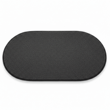 Oval Anti-Slip Door Mat | Dense Pile Entrance Rug with Non-Slip Backing | 62×38 cm | Charcoal Grey | Indoor & Outdoor Use - Al Kabayel Discount CentreOval Anti-Slip Door Mat | Dense Pile Entrance Rug with Non-Slip Backing | 62×38 cm | Charcoal Grey | Indoor & Outdoor UseDoormatsAKDCAl Kabayel Discount Centre