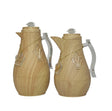 Palermo 2pcs Vaccum Flask 1L+0.7L, Keeps Hot & Cold, Beige/Wood, FL - 555 - Al Kabayel Discount CentrePalermo 2pcs Vaccum Flask 1L+0.7L, Keeps Hot & Cold, Beige/Wood, FL - 555ThermosPALERMOAl Kabayel Discount Centre