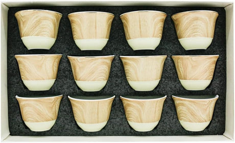 Palermo Ceramic Printed 60ML Cawa Cup Set 12pcs - Al Kabayel Discount CentrePalermo Ceramic Printed 60ML Cawa Cup Set 12pcsTea CupsPALERMOAl Kabayel Discount Centre