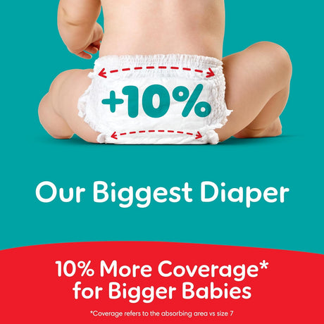 Pampers Rash Protection Pants Diapers, Size 8, 19+kg, with Aloe Vera, 360° Leak - Free Fit for up to 100% Leakage Protection, Value Pack, 26 Count - Al Kabayel Discount CentrePampers Rash Protection Pants Diapers, Size 8, 19+kg, with Aloe Vera, 360° Leak - Free Fit for up to 100% Leakage Protection, Value Pack, 26 CountBaby ProductsPAMPERSAl Kabayel Discount Centre