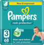 Pampers Rash Protection, Size 3, 6 - 10 kg, Mega Pack, 68 Diapers - Al Kabayel Discount CentrePampers Rash Protection, Size 3, 6 - 10 kg, Mega Pack, 68 DiapersBaby ProductsPAMPERSAl Kabayel Discount Centre