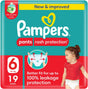 Pampers Rash Protection, Size 6, 16+ kg, Value Pack, 19 Diaper Pants - Al Kabayel Discount CentrePampers Rash Protection, Size 6, 16+ kg, Value Pack, 19 Diaper PantsBaby ProductsPAMPERSAl Kabayel Discount Centre