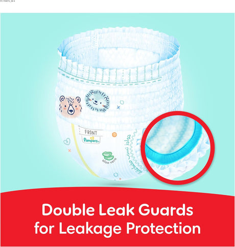 Pampers Ultimate Comfort Pants Diapers, Size 7, 17+kg, Lotion infused with Aloe Vera and Vitamin E, Cottony Soft Fit for up to 100% Leakage Protection, Super Saving Pack, 32 Count - Al Kabayel Discount CentrePampers Ultimate Comfort Pants Diapers, Size 7, 17+kg, Lotion infused with Aloe Vera and Vitamin E, Cottony Soft Fit for up to 100% Leakage Protection, Super Saving Pack, 32 CountBaby ProductsPAMPERSAl Kabayel Discount Centre