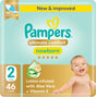 Pampers Ultimate Comfort Taped Diapers, Size 2, 3 - 8kg, Lotion infused with Aloe Vera and Vitamin E, x1000 Leak Locks Technology for Leakage Protection, MIP, 46 Count - Al Kabayel Discount CentrePampers Ultimate Comfort Taped Diapers, Size 2, 3 - 8kg, Lotion infused with Aloe Vera and Vitamin E, x1000 Leak Locks Technology for Leakage Protection, MIP, 46 CountBaby ProductsPAMPERSAl Kabayel Discount Centre