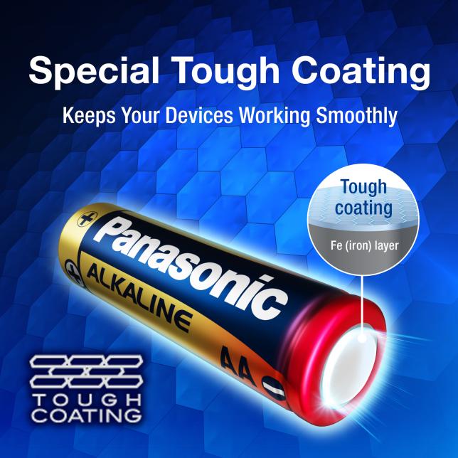 PANASONIC Alkaline AA Batteries 1.5V, Pack of 4 - Al Kabayel Discount CentrePANASONIC Alkaline AA Batteries 1.5V, Pack of 4BatteriesPANASONICAl Kabayel Discount Centre