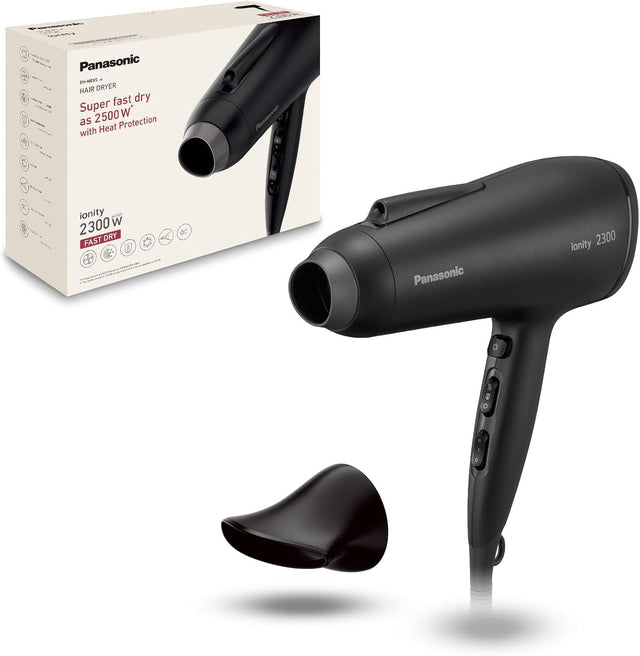 Panasonic Ionity Hair Dryer 2300W Super Fast Dry with Heat Protection EH - NE85 - K685 - Al Kabayel Discount CentrePanasonic Ionity Hair Dryer 2300W Super Fast Dry with Heat Protection EH - NE85 - K685Hair DryerPANASONICAl Kabayel Discount Centre