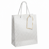 Paper Gift Bag with Rope Handles & Gift Tag | 23×18cm | Elegant Packaging for Birthdays, Weddings, Celebrations & Special Occasions - Al Kabayel Discount CentrePaper Gift Bag with Rope Handles & Gift Tag | 23×18cm | Elegant Packaging for Birthdays, Weddings, Celebrations & Special OccasionsPacking & Wrapping SuppliesAKDCAl Kabayel Discount Centre