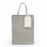 Paper Gift Bag with Rope Handles & Gift Tag | 23×18cm | Elegant Packaging for Birthdays, Weddings, Celebrations & Special Occasions - Al Kabayel Discount CentrePaper Gift Bag with Rope Handles & Gift Tag | 23×18cm | Elegant Packaging for Birthdays, Weddings, Celebrations & Special OccasionsPacking & Wrapping SuppliesAKDCAl Kabayel Discount Centre