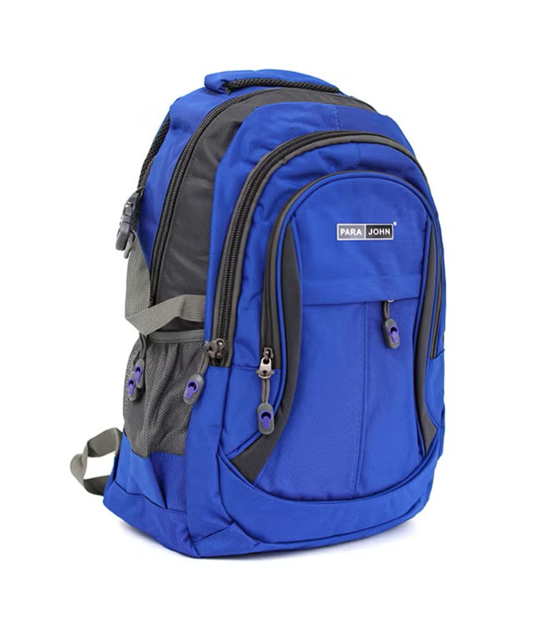 Para John School Bag 20", 32 Liter Capacity, Polyester, Blue - PJSB6013 - Al Kabayel Discount CentrePara John School Bag 20", 32 Liter Capacity, Polyester, Blue - PJSB6013BackpacksPARA JOHNAl Kabayel Discount Centre
