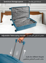 Para John Traicut 24 - Inch Lightweight Polypropylene Hard Case Travel Luggage – Royal Blue Compact Edition - Al Kabayel Discount CentrePara John Traicut 24 - Inch Lightweight Polypropylene Hard Case Travel Luggage – Royal Blue Compact EditionCabin LuggagePARA JOHNAl Kabayel Discount Centre