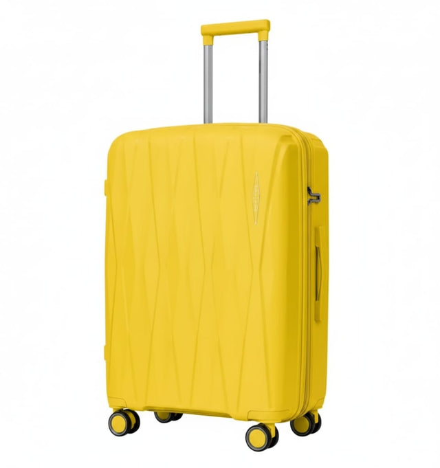 Para John Traicut 24 - Inch Lightweight Polypropylene Hard Case Travel Luggage – Yellow Compact Edition - Al Kabayel Discount CentrePara John Traicut 24 - Inch Lightweight Polypropylene Hard Case Travel Luggage – Yellow Compact EditionCabin LuggagePARA JOHNAl Kabayel Discount Centre