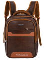 Parajohn Classic Brown PU Leather Backpack 16 Inch – Premium Stylish Travel Backpack for Men & Women with Spacious Compartments - Al Kabayel Discount CentreParajohn Classic Brown PU Leather Backpack 16 Inch – Premium Stylish Travel Backpack for Men & Women with Spacious CompartmentsSchool BagsPARAJOHNAl Kabayel Discount Centre