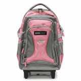 Parajohn Cute Grey & Pink Polyester Trolley Backpack 18 Inch – Stylish Wheeled School Bag for Kids with Comfortable Handle - Al Kabayel Discount CentreParajohn Cute Grey & Pink Polyester Trolley Backpack 18 Inch – Stylish Wheeled School Bag for Kids with Comfortable HandleSchool BagsPARAJOHNAl Kabayel Discount Centre