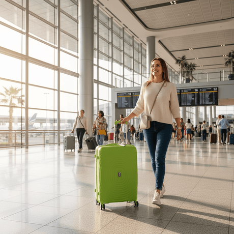 Parajohn Green PP Hard Shell Trolley — Large Suitcase with Spinner Wheels | 28 Inch , 24 Inch , 20 Inch | - Al Kabayel Discount CentreParajohn Green PP Hard Shell Trolley — Large Suitcase with Spinner Wheels | 28 Inch , 24 Inch , 20 Inch |Cabin LuggagePARAJOHNAl Kabayel Discount Centre