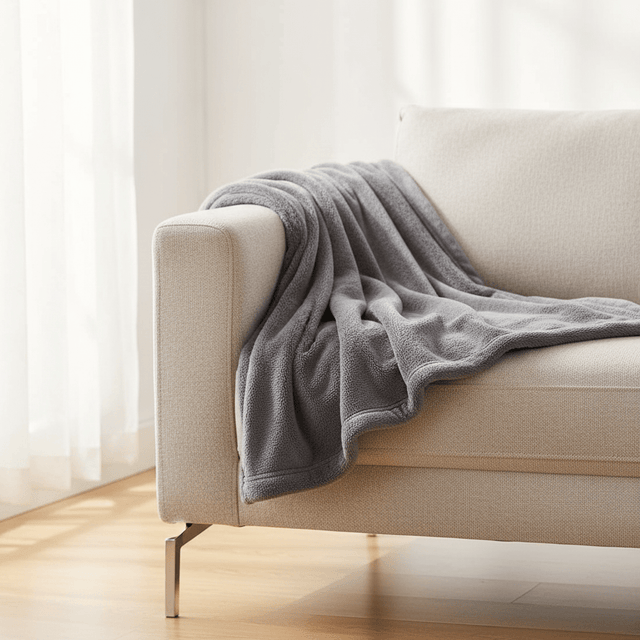 Parajohn Modern Style Ultra - Soft Fleece Blanket – 160×220 cm, Stylish Gray - Al Kabayel Discount CentreParajohn Modern Style Ultra - Soft Fleece Blanket – 160×220 cm, Stylish GrayBeddingPARAJOHNAl Kabayel Discount Centre