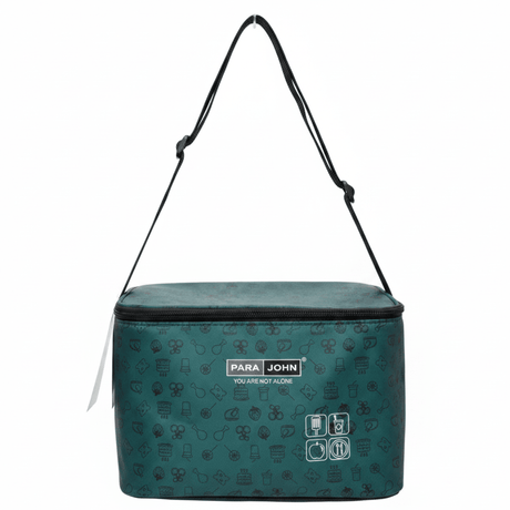 Parajohn Petrol Green Polyester Insulated Lunch Bag for Office & School – 9.8 Inch - Al Kabayel Discount CentreParajohn Petrol Green Polyester Insulated Lunch Bag for Office & School – 9.8 InchLunch BagsPARAJOHNAl Kabayel Discount Centre