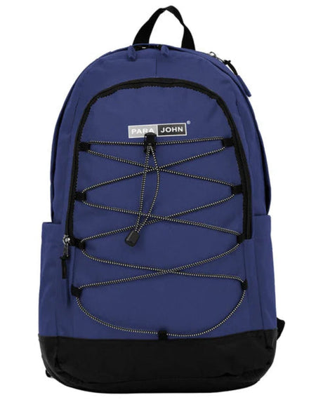 Parajohn Sleek Black & Navy Blue Polyester School Backpack 19 Inch – Stylish Durable Backpack for School & Travel - Al Kabayel Discount CentreParajohn Sleek Black & Navy Blue Polyester School Backpack 19 Inch – Stylish Durable Backpack for School & TravelSchool BagsPARAJOHNAl Kabayel Discount Centre